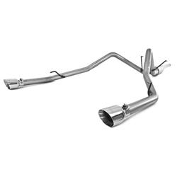 MBRP Aluminized Dual Rear Exhaust System 09-20 Dodge Ram V6, V8